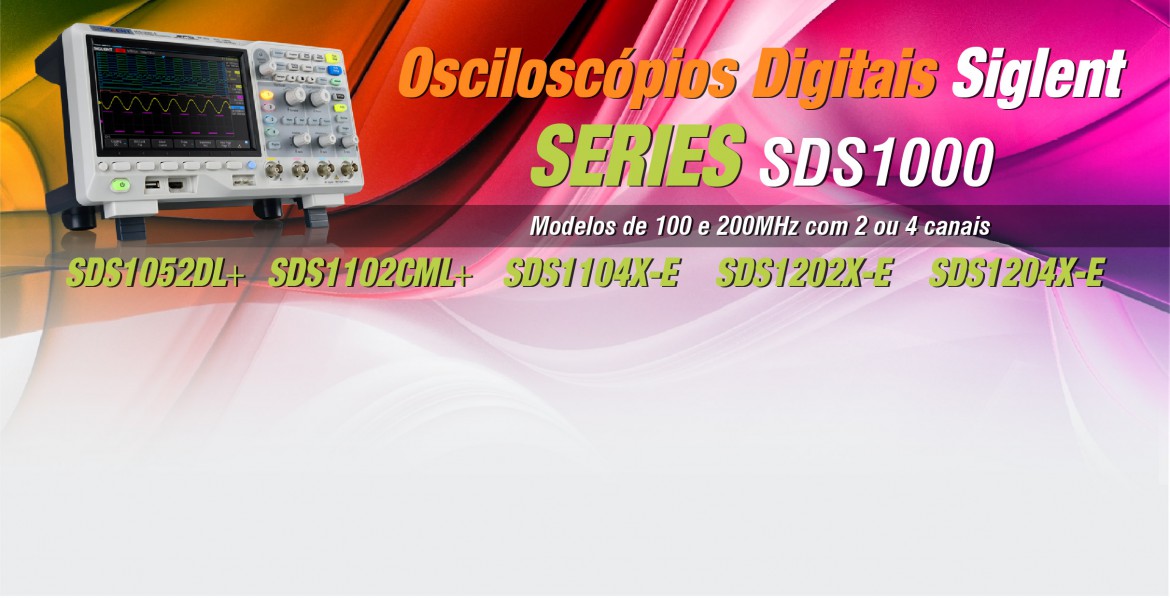 Osciloscópio Digital Siglent Series SDS1000X-e