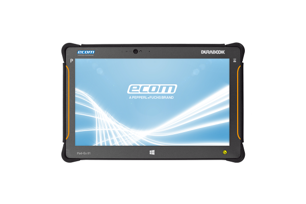 Tablet Rugged ECOM Instrumens Pad-Ex 01 P8 D2 para Divisão 2 Windows