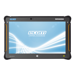 Tablet Industrial - ECOM Instruments Pad-Ex 01 P8 DZ2 para Zona 2 e Divisão 2 Windows