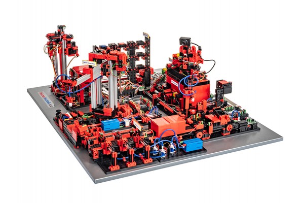 Kit de robotica FischerTechnik - plataforma de indústria 4.0 em 9v