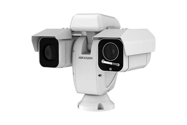 Sistema de Câmera de Posicionamento e Monitoramento Hikvision DS-2TD6267-50H4L/W Bi-Espectro Térmico-Óptico