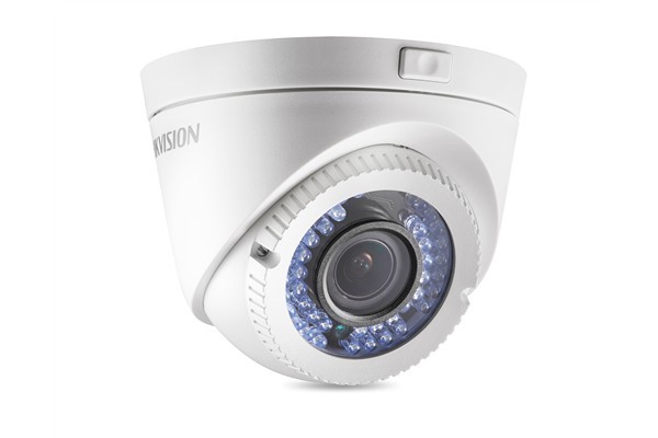 Câmera de Segurança Dome Hikvision DS-2CE56C2T-VFIR3 HD 720p IR 40m 2.8-12mm