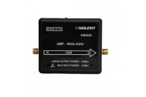 Pré Amplificador de RF 20dB Siglent EM5020