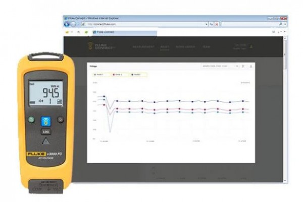 Módulo de Tensão CA sem fio Fluke v3000 FC