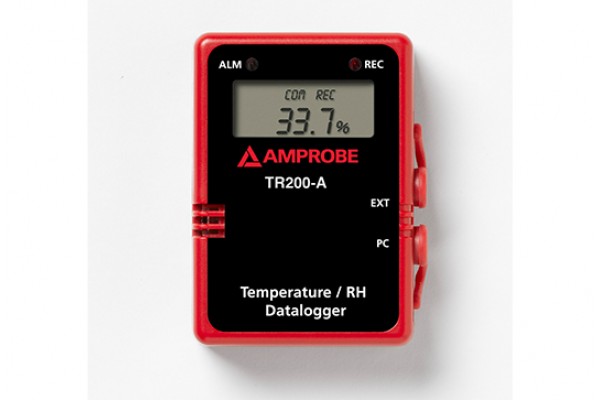 Datalogger Amprobe TR 200-A para Registro de Dados de Temperatura e Umidade Relativa