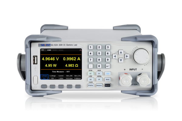 Carga Eletrônica CC Programável Siglent Série SDL1000X/SDL1000X-E
