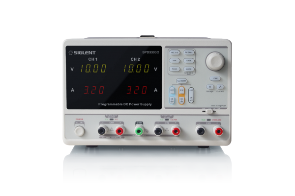 Fonte de Alimentação CC Programável de Bancada Siglent SPD3303C
