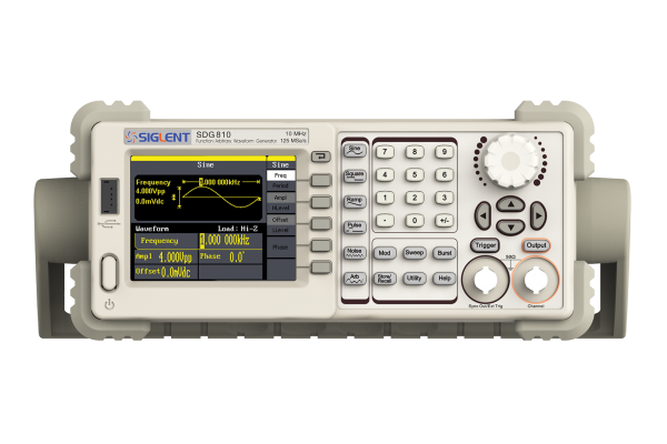 Gerador de Funções Arbitrárias Siglent SDG810 10MHz 125MSa/s 1ch