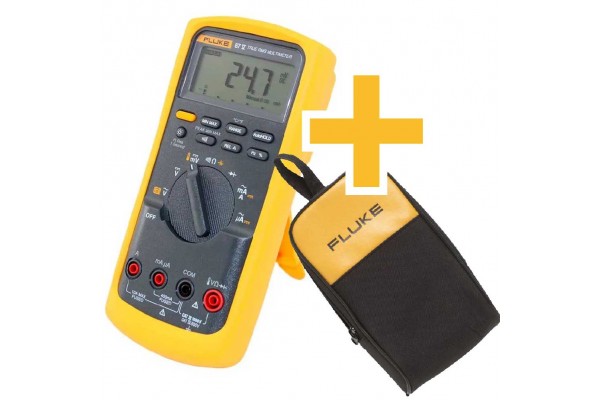 Multímetro Digital Industrial Fluke 87 V True-RMS com termômetro 