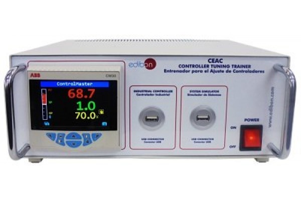 Bancada Didática  para o ajuste de controladores Edibon CEAC