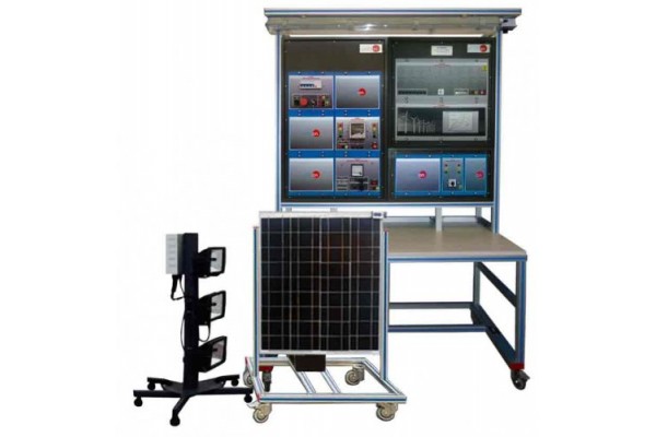 Bancada Didática Fotovoltaica com Conexão à Rede Edibon AEL PHVG