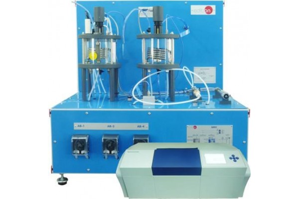 Bancada Didática Reator Enzimático Descontínuo, Controlado por Computador Edibon QREC