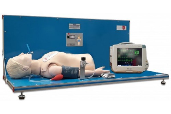 Bancada Didática Simulador biomédico controlado por computador de Biosignals Edibon BIPBSC