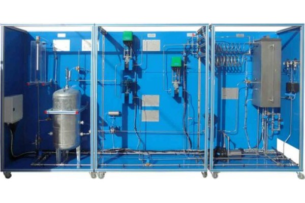Bancada Didática de Controle de Processos com Instrumentação Industrial Controlada por Computador Edibon CPIC