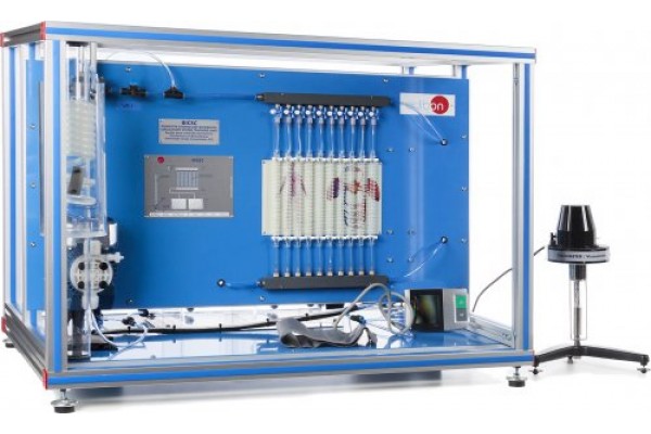 Bancada Didática de Ensino de Sistema Circulatório Biomédico Controlado por Computador Edibon BICSC