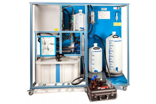 Bancada Didática de Processo de Biodiesel Controlado por Computador Edibon EBDC 