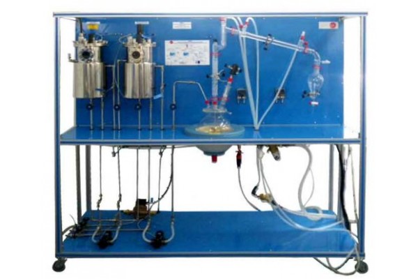 Bancada Didática de Processo de Bioetanol Controlado por Computador Edibon EBEC 