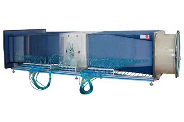 Bancada Didática de Túnel aerodinâmico controlado por computador Edibon TA 300/300C