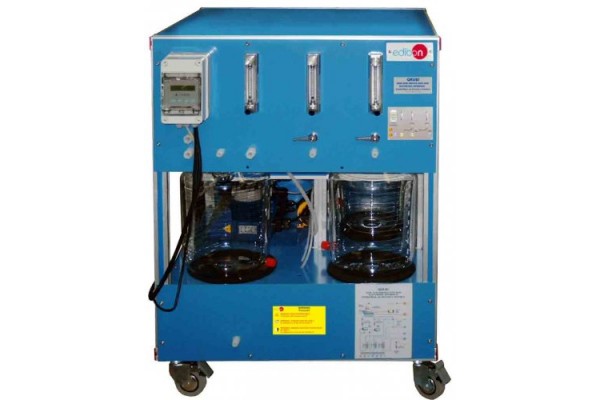 Bancada Didática para Treinamento de Reatores Químicos Controlado por Computador Edibon QRQC