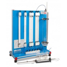 Bancada Didática para estudo de Fluidos Estáticos e Manometria Edibon FME34