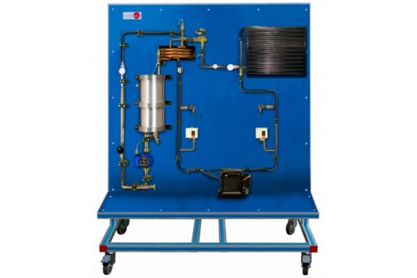 Bancada Didática para estudo de um circuito de refrigeração com carga variável Edibon TRCAC