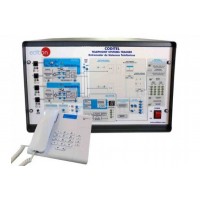 Bancada Didática para treinamento de telefone Edibon CODITEL