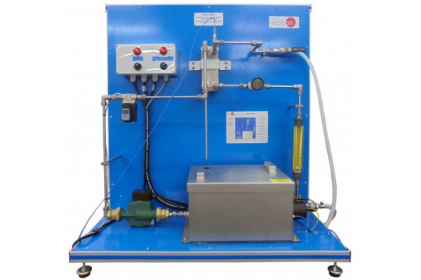 Bancada Didática de Controle de Temperatura do Fluxo de Água Edibon RYC TAG