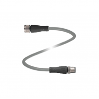 Cabo M12 5 Pinos Pepperl Fuchs V15-G-5M-PVC-V15-G 5 Metros
