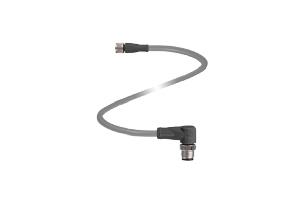 Cabo-M12-M8-3-e-4-Pinos-Pepperl-Fuchs-V31-GM-5M-PVC-V11-W-5M