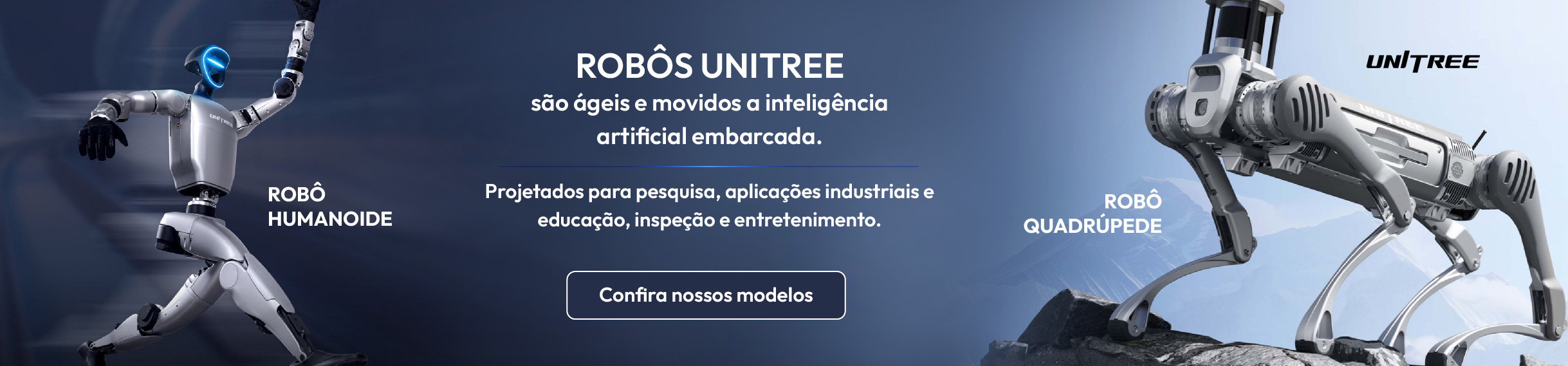 Banner Robôs Unitree2